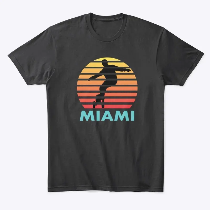 Sunset Miami ESK8 T-shirt